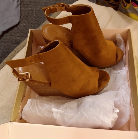 Charlotte Russe Shoes - Charlotte Russe Hadlee Wedge Sandals